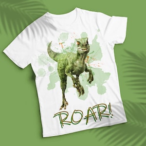 Raptor Clipart Dinosaur Clipart Fossil Clipart Velociraptor Clipart T-rex Clipart Boys Tshirt Sublimation Designs Dino Lover Gift
