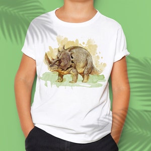 Clipart di dinosauri, Clipart di Styracosaurus, Clipart di animali preistorici, Clipart di bestie, Arte biologica, Disegni a sublimazione per magliette da ragazzi, Regalo per gli amanti dei dinosauri