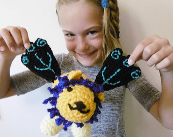 Davida's Winged Lion toy crochet amigurumi pattern