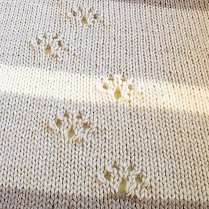 ALICE CAT's Paw Wrap breipatroon, sjaal, stola, designer gebreide omslagdoek, kattenpootpatroon, gemakkelijk, kant, driehoek, handgebreid patroon