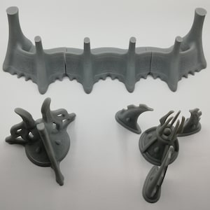 SOLID RESIN Xeno/Eldar Inspired Scatter Terrain - Ideal For Tabletop Wargaming