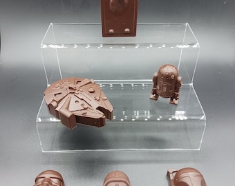 スター・ウォーズ チョコレートセット：ミレニアム・ファルコン、ハン・ソロ、ジェダイギフト