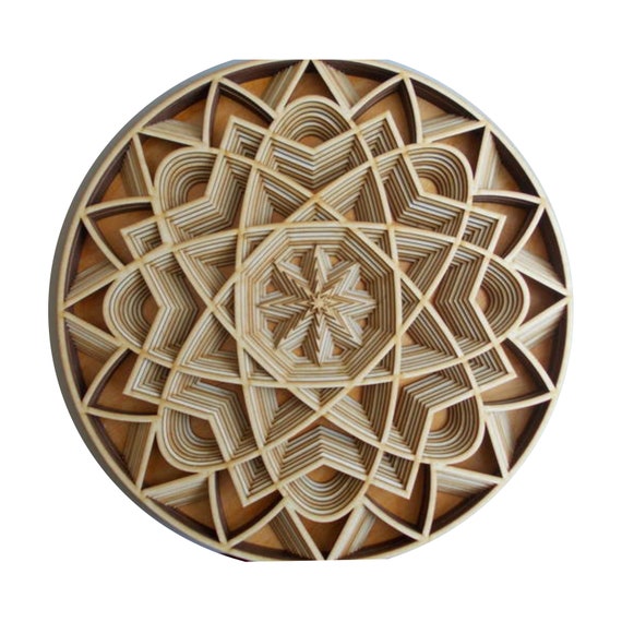 Download Multiple Mandala Laser Cut Files Cnc Plans Dxf Files Dxf Etsy