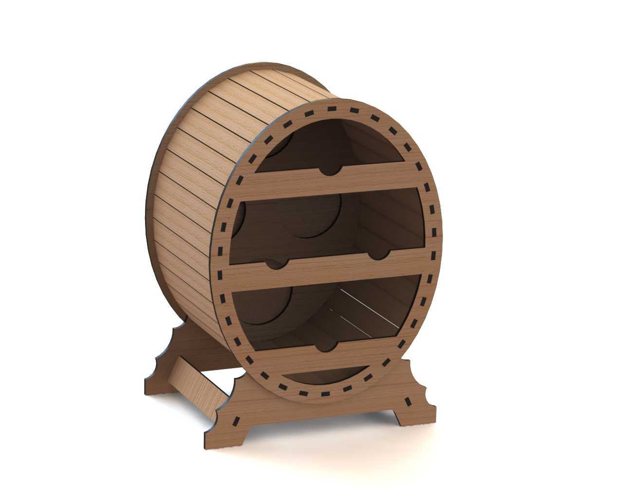 Wine holder Wine rack Laser cut files Cnc router plans DXF SVG Etsy