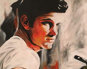 Original acrylic CHRIS ISAAK - SOLD