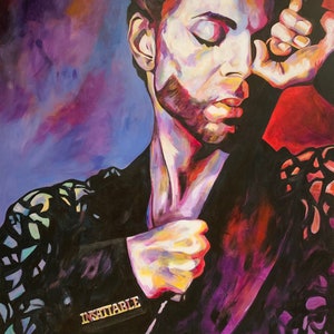 Original acrylic PRINCE