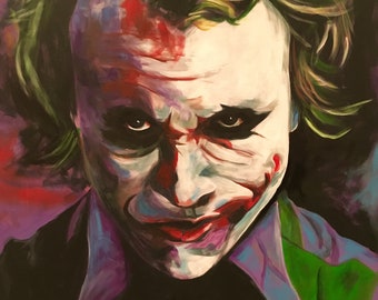 Original acrylic THE JOKER