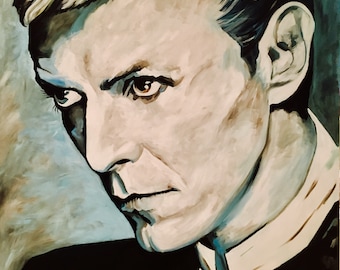 Original acrylic DAVIE BOWIE