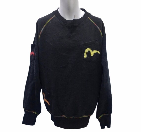 Black Evisu Sweatshirt