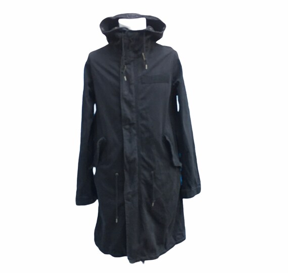 Schott Hoodie Zipper Parka Jacket