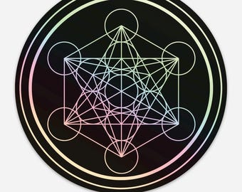 Sacred geometry sticker