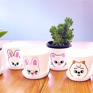 SKZOO Mini Succulent Planters/ Stray Kids