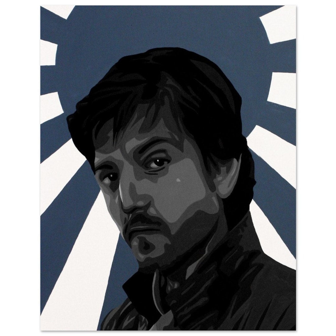 Icons of Star Wars Cassian Andor Print - Etsy