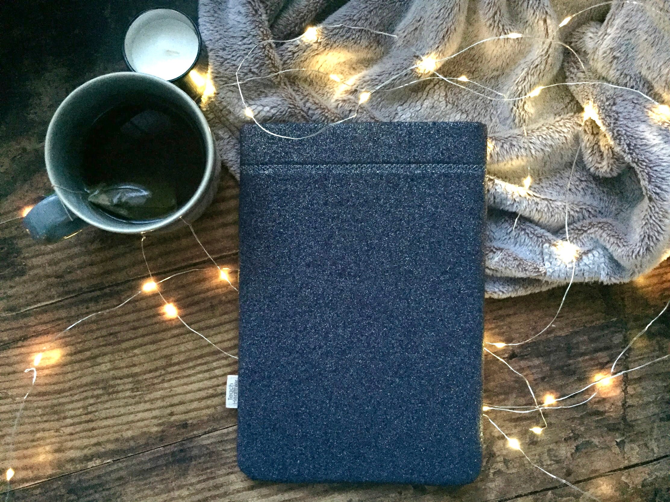 Blue Book Sleeve Book Sleeve Book Gift Glittery Book Etsy UK