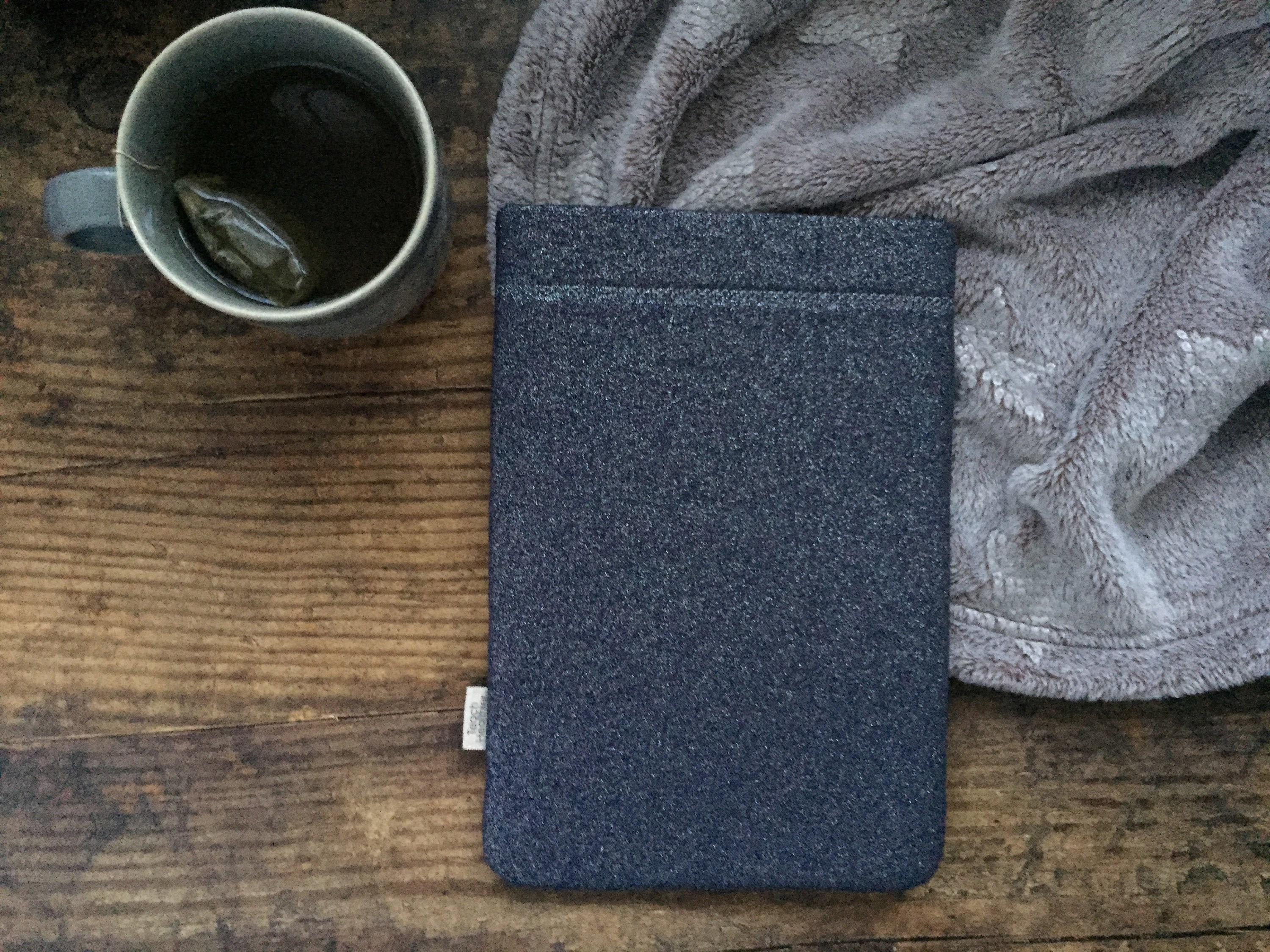 Blue Book Sleeve Book Sleeve Book Gift Glittery Book Etsy UK