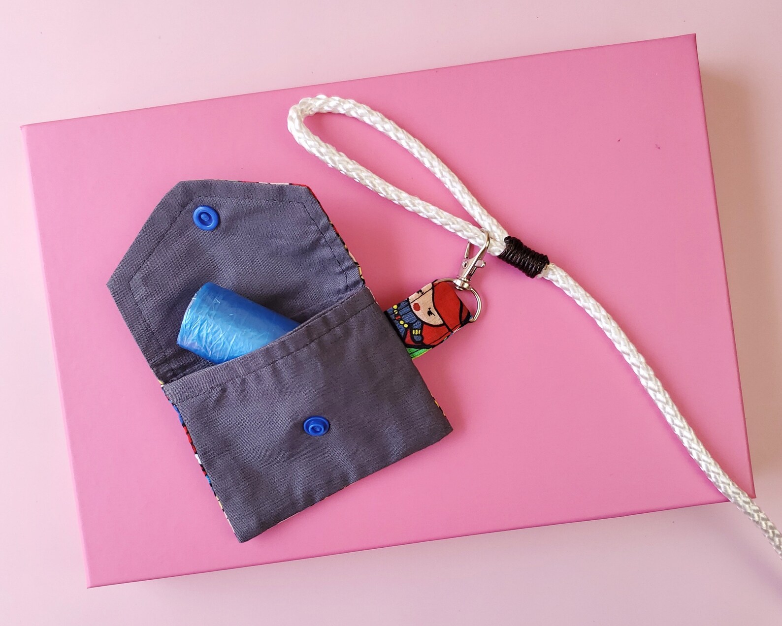 Dog treat bag for leash Dog treat bag Dog treat pouch Poop Etsy