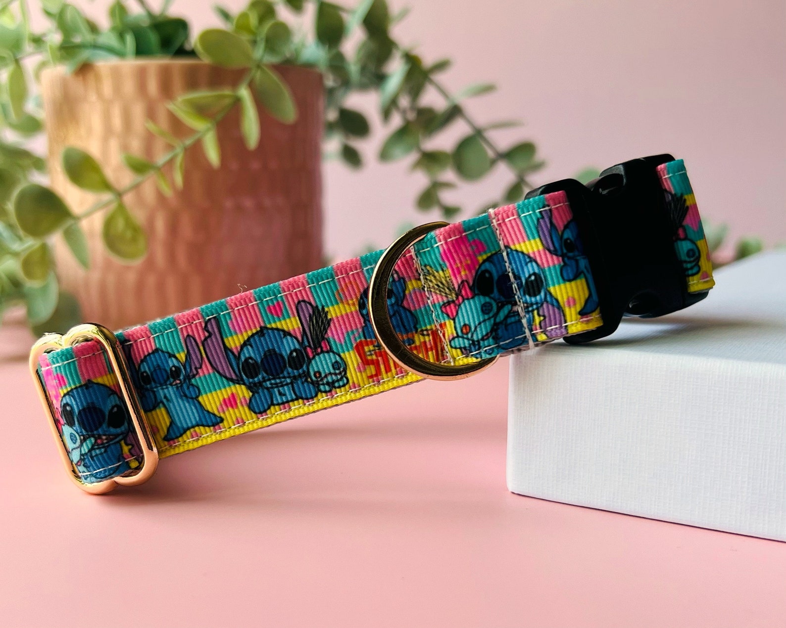 Stitch Dog Collar Disney Dog Collar Lilo and Stitch Dog Etsy