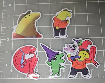 more Smiling pals silly critters stickers 2.5" n 3"