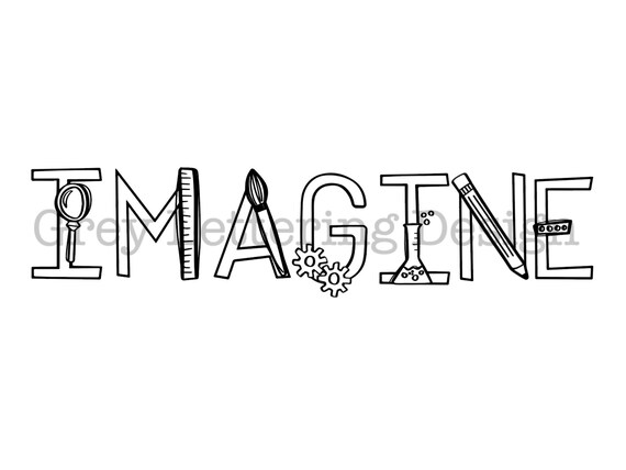 Download Imagine Steam Education Cricut Svg Png Jpg Files Vinyl Shirt Etsy