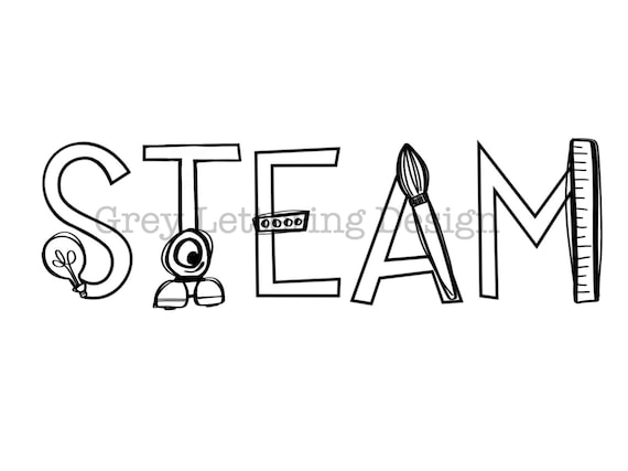 Download Steam Education Cricut Svg Png Jpg Files Vinyl Shirt Making Etsy