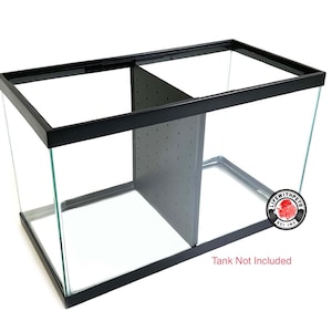 Lifewithpets 10 Gallon Fish Tank Divider Compatible with Aqueon tanks.  No Suction Cups Required. Perfect for Betta Fish.