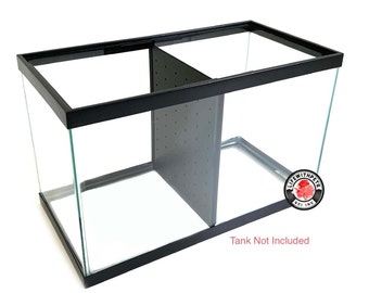 Lifewithpets 10 Gallon Fish Tank Divider Compatible with Aqueon tanks.  No Suction Cups Required. Perfect for Betta Fish.