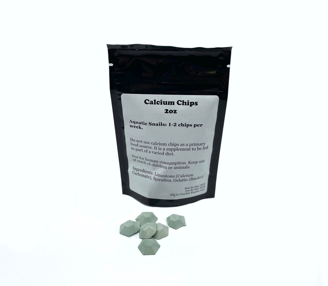 Aquatic Snails Food Supplements High in Calcium. Mystery Etsy