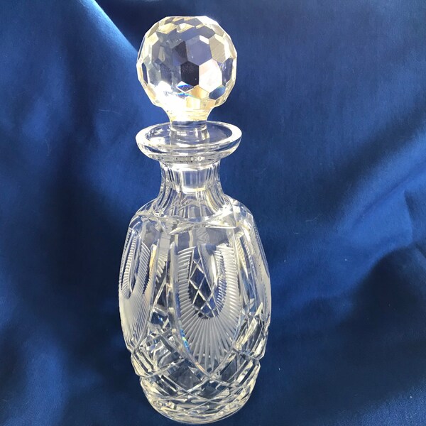 Crystal Decanter Etsy