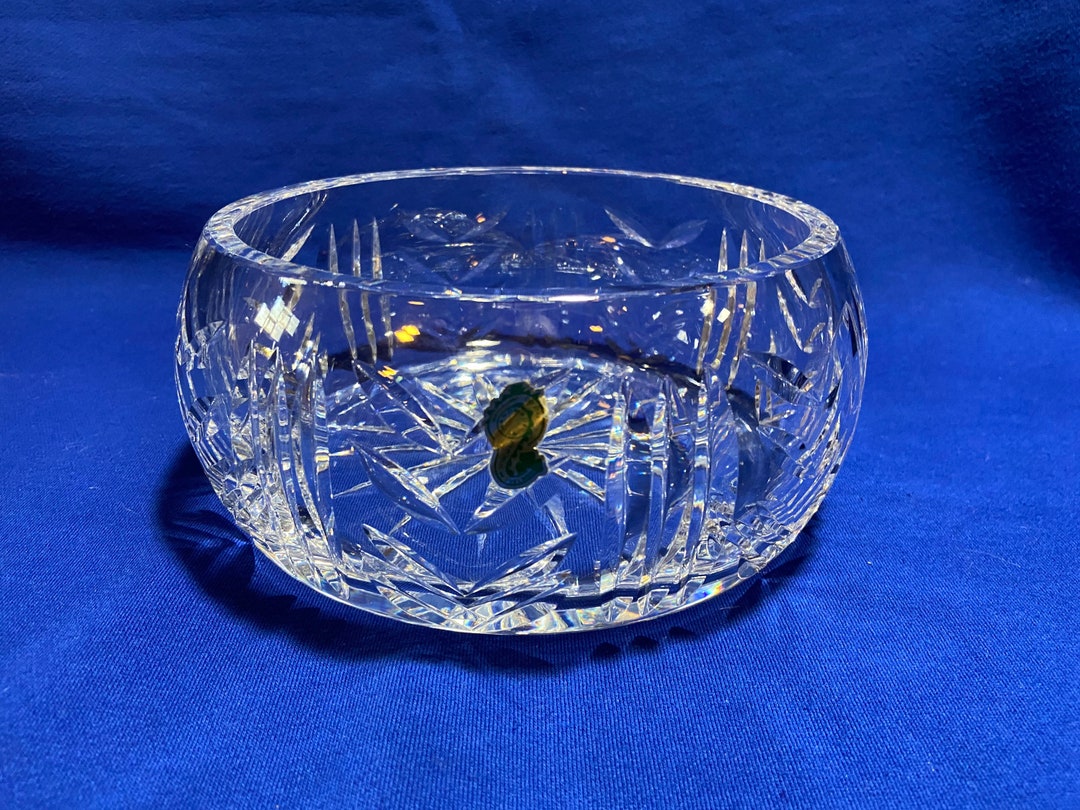 Waterford Bowl Vintage Crystal Bowl Waterford Candy or Nut Etsy