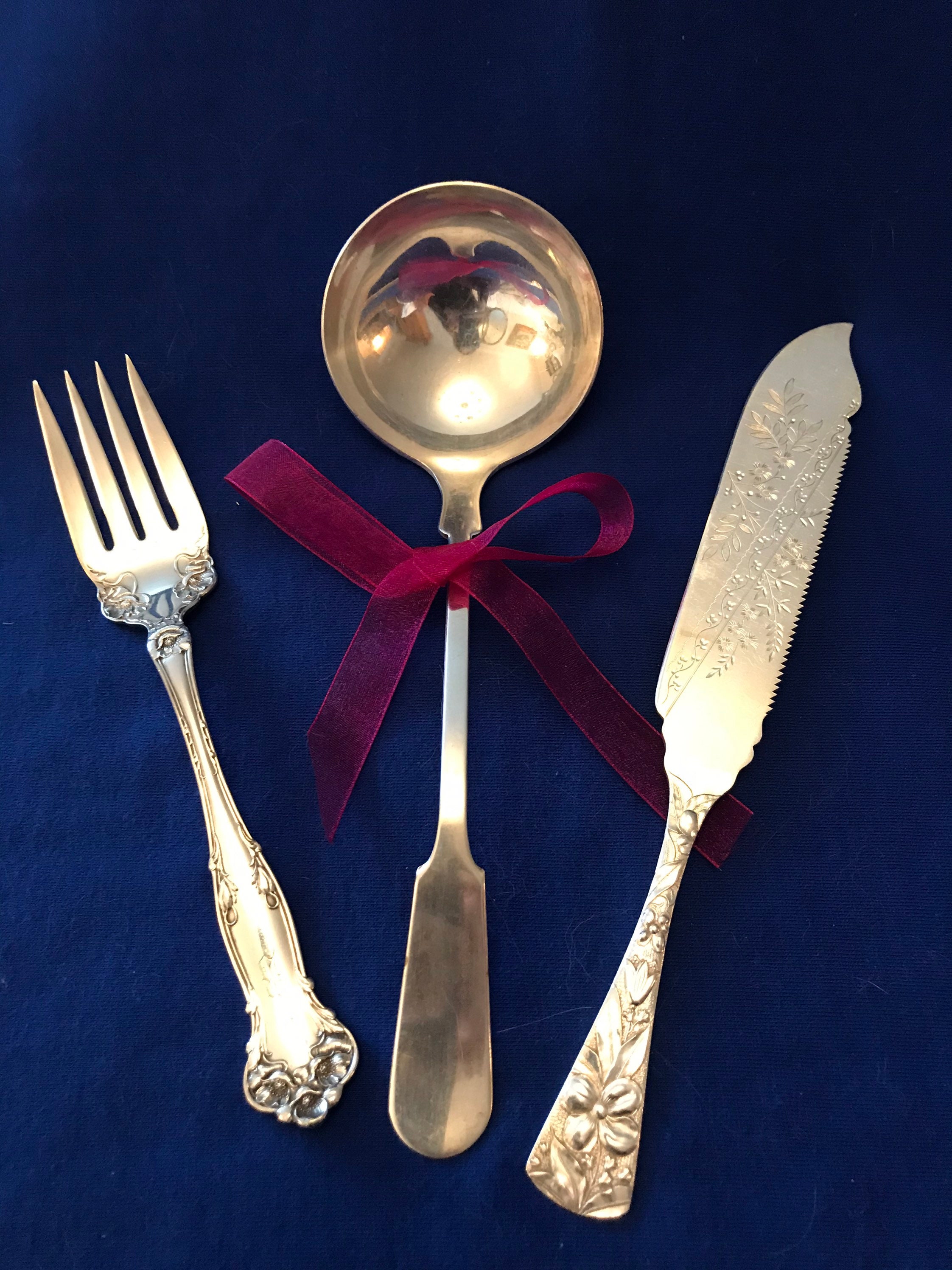 Vintage Silver Serving Pieces Victorian English Silver Plate Etsy.de