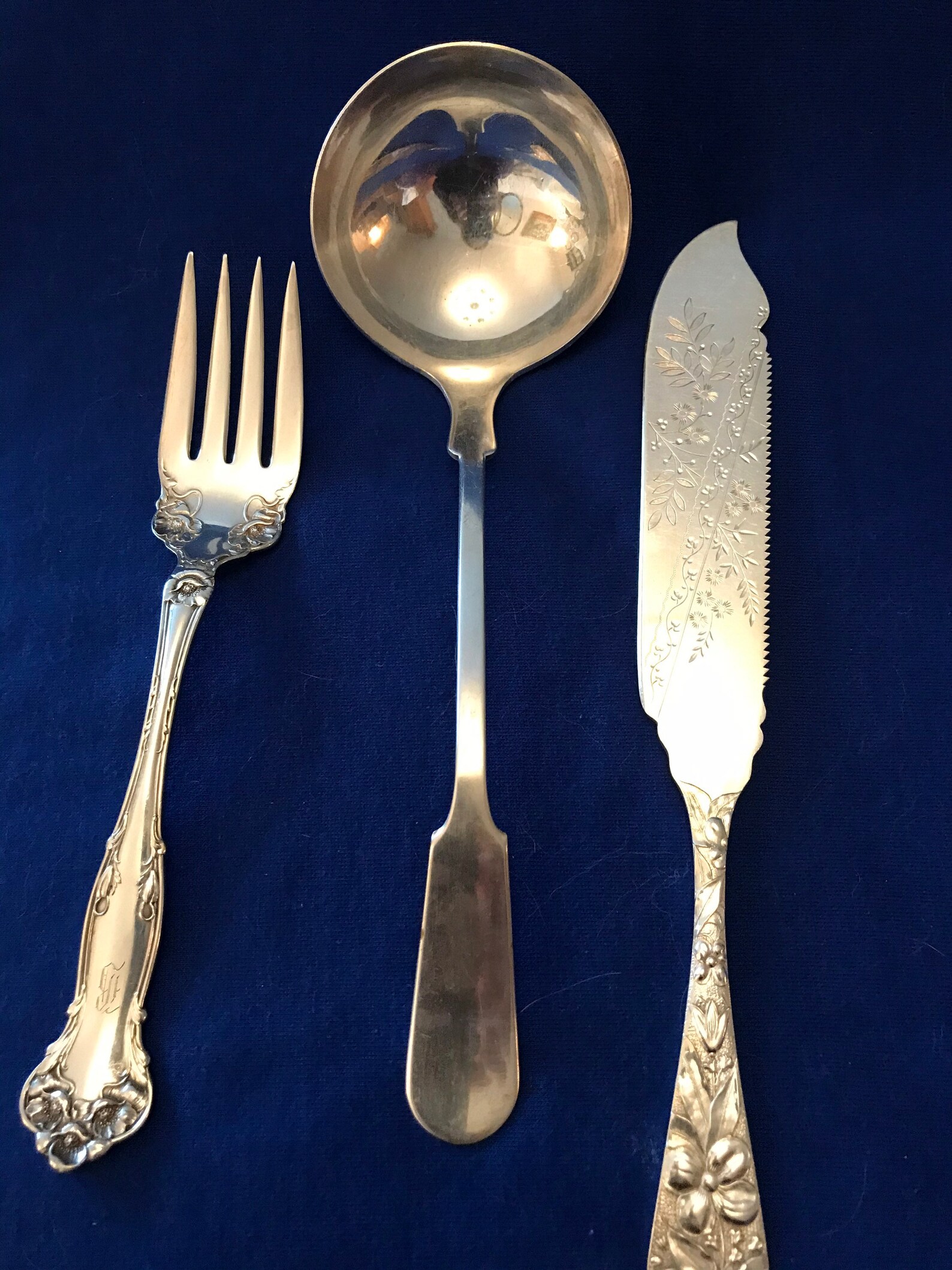 Vintage Silver Serving Pieces Victorian English Silver Plate Etsy.de