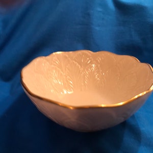 Lenox bowl, vintage Lenox, small candy bowl