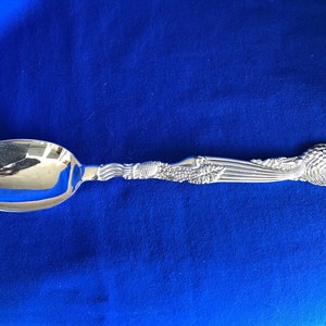 Vintage Serving Utensil, Silver Turkey serving piece, Thanksgiving table, Turkey serving spoon