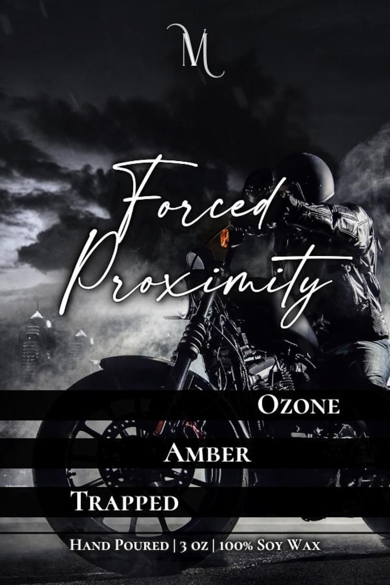 Forced Proximity Wax Melt | Bookish Wax Melts | Ozone and Amber | image 1