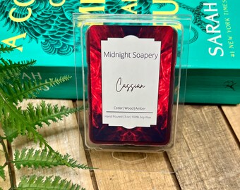 Cassian Wax Melt | General Commander | ACOTAR Inspired | Bookish Wax Melts | A Court of Thorns and Roses |