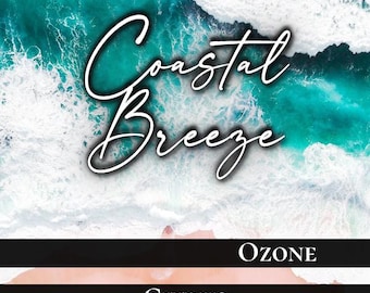 Coastal Breeze Wax Melt | Summer Inspired | Ozone and Citrus |
