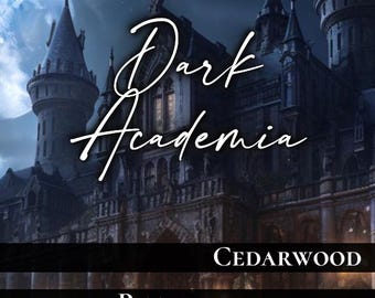 Dark Academia Wax Melt | Bookish Wax Melts | Cedarwood and Patchouli |