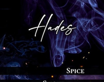 Hades Wax Melt | Hades Persephone Saga Inspired | Spice and Smoke |