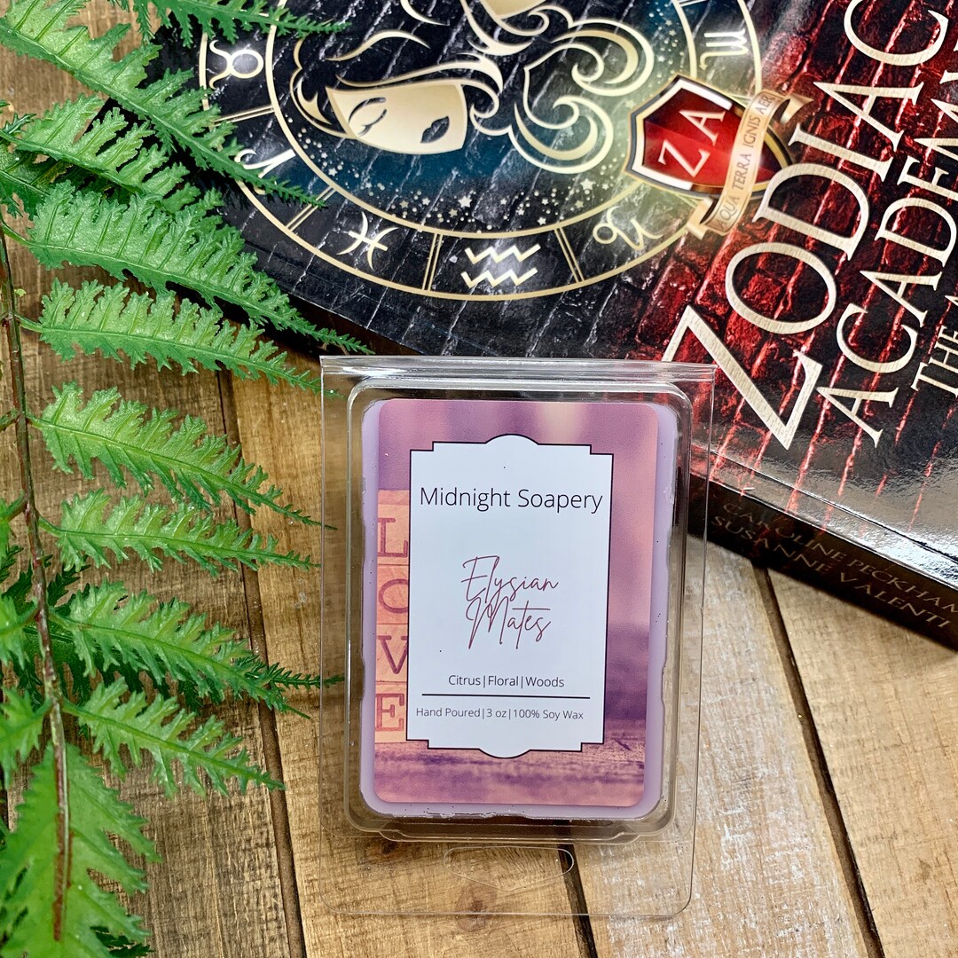 Elysian Mates Wax Melt Zodiac Academy Inspired Bookish Wax Etsy