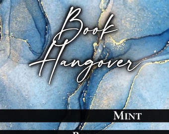 Book Hangover Wax Melt | Bookish Wax Melts | Mint and Rum |
