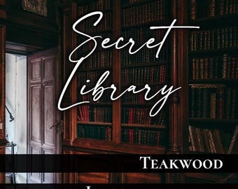 Secret Library Wax Melt | Bookish Wax Melts | Teakwood and Leather |