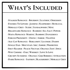 Book Tropes Sampler Set | Bookish Wax Melts | image 4