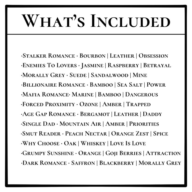 Book Tropes Sampler Set | Bookish Wax Melts | image 4