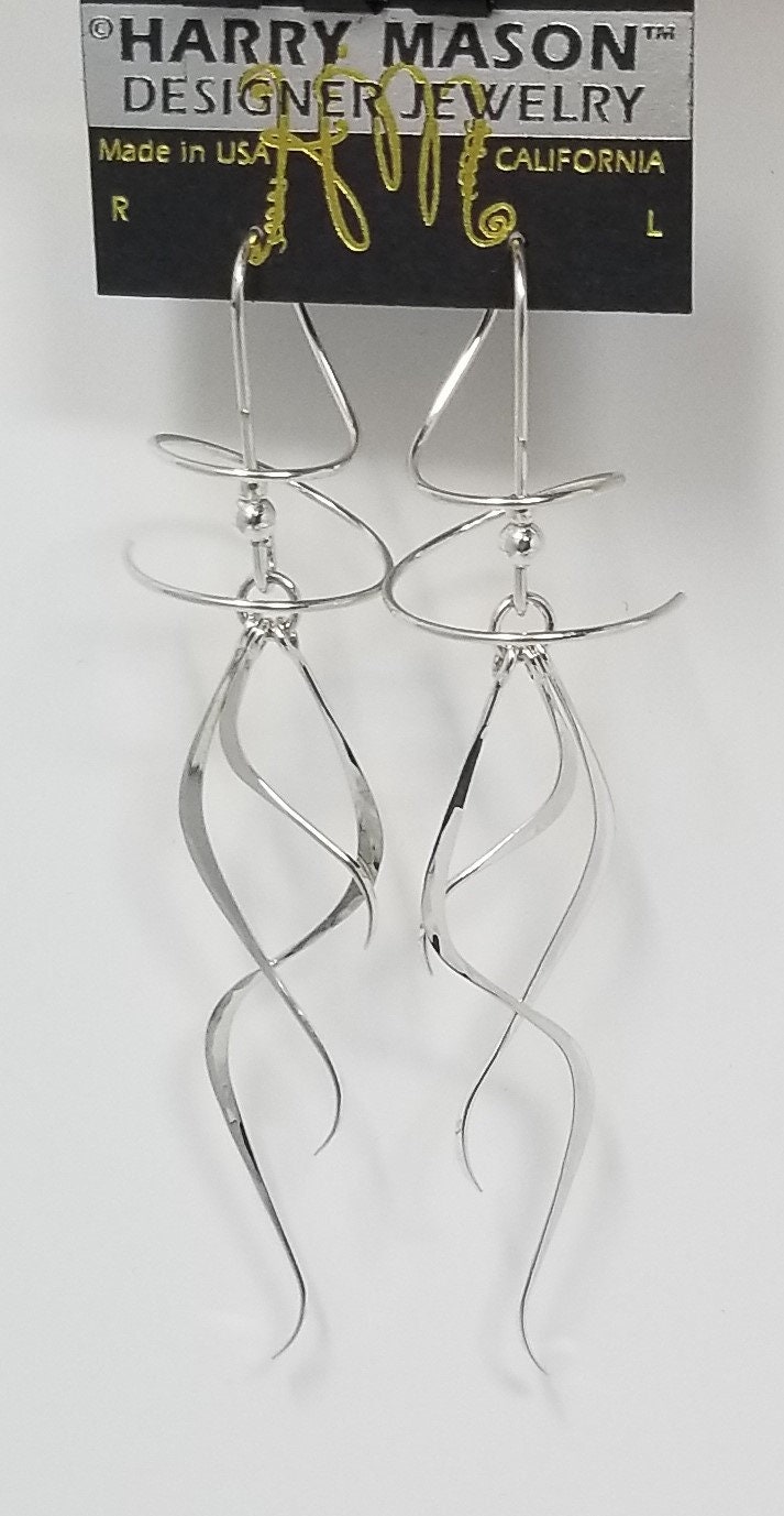 Harry mason earrings for sale deals
