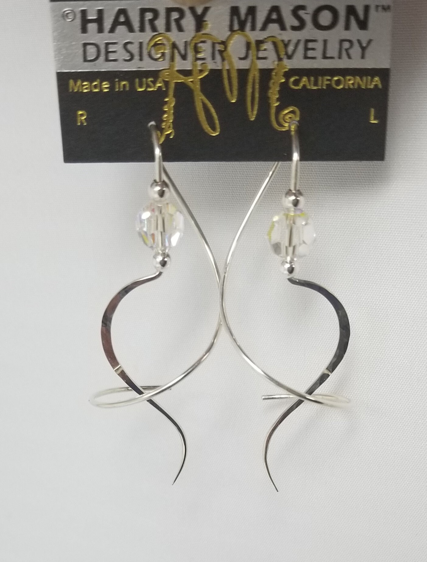 Spiral Earrings, Earspirals, Harry Mason Jewelry, Corkscrew 