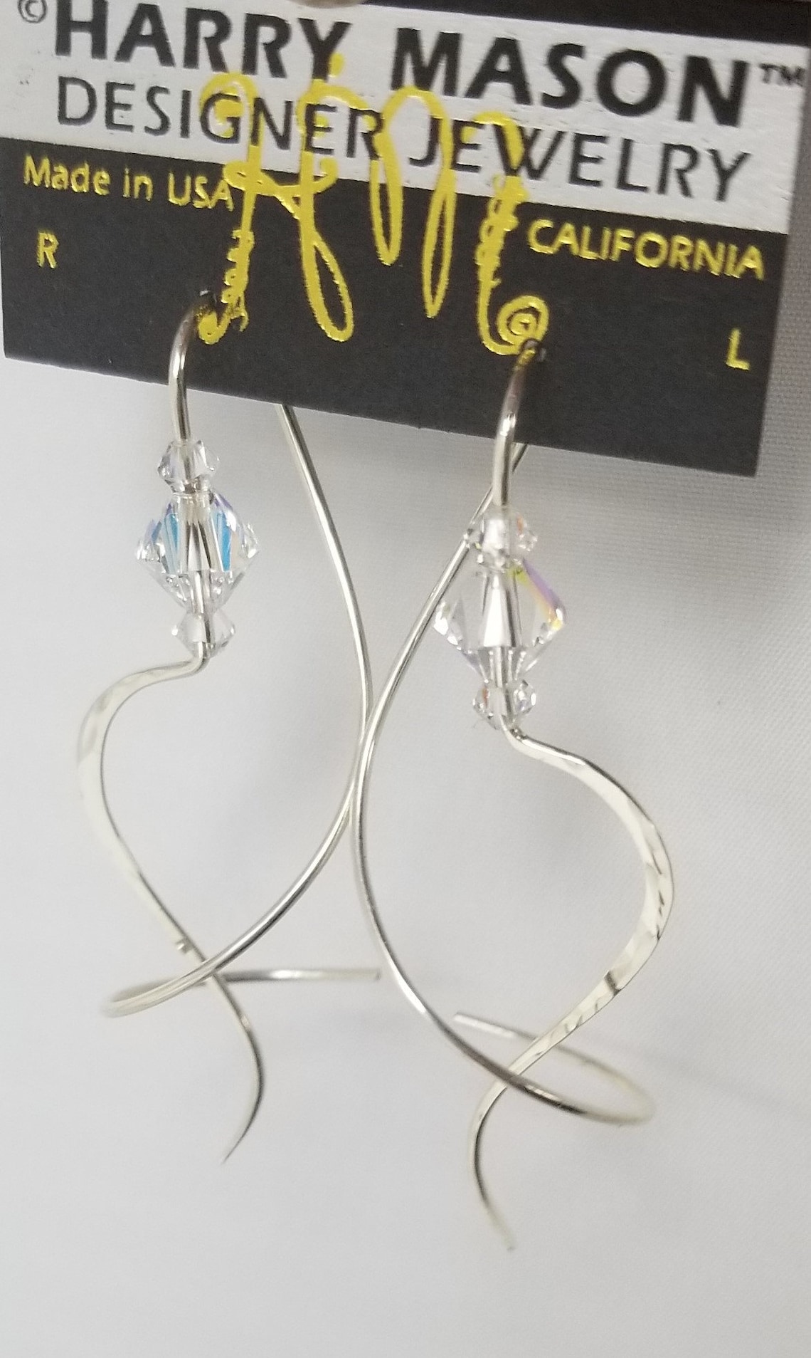 Spiral Earrings Earspirals Harry Mason Jewelry Corkscrew Etsy