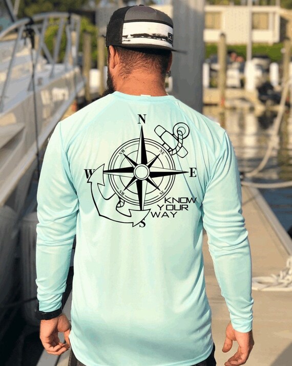 Compass Shirt Dri Fit Unisex Boating 