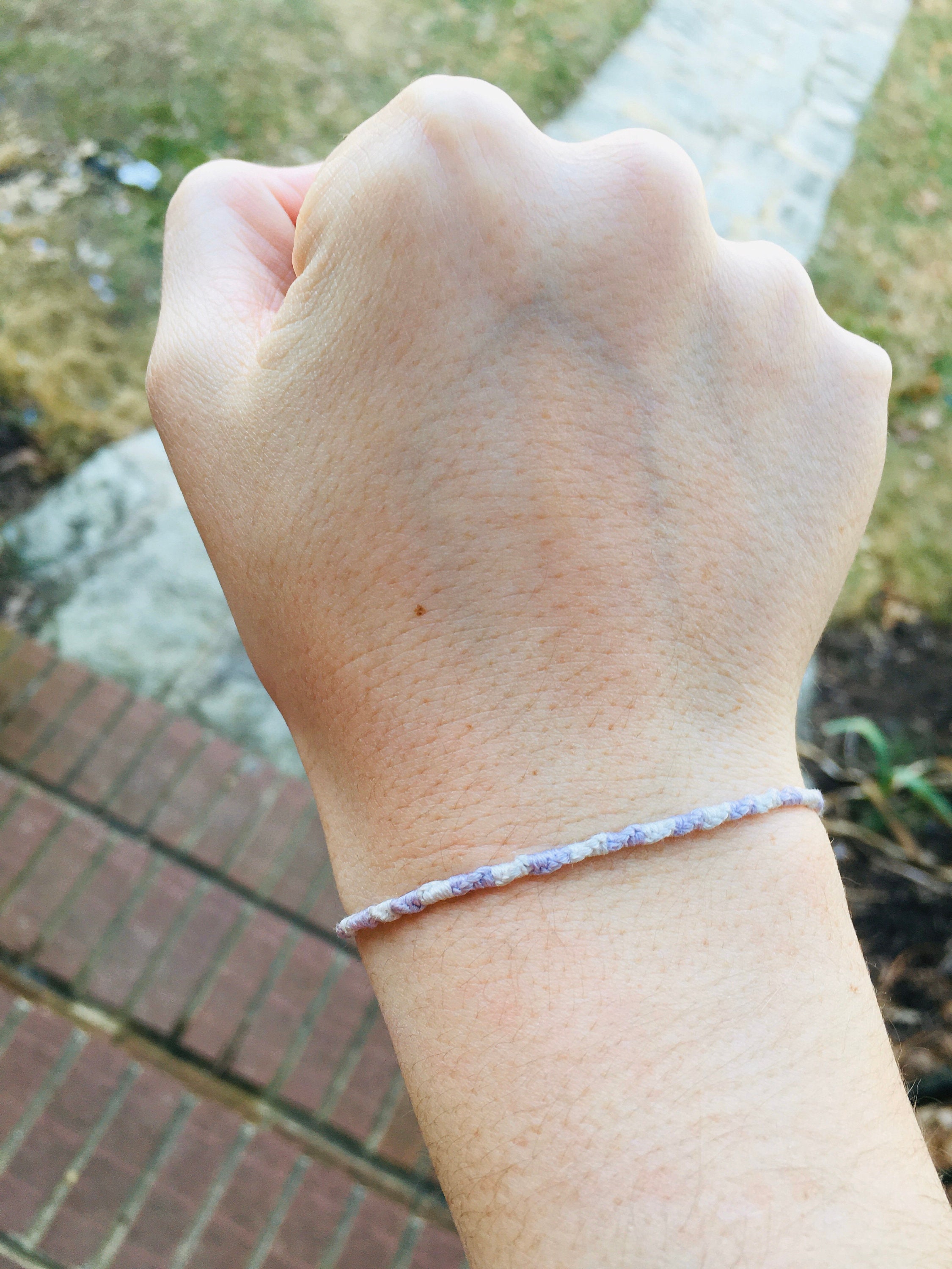 Chinese staircase friendship bracelet Etsy