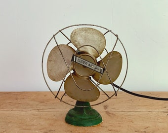 Metal Desk Fan Etsy
