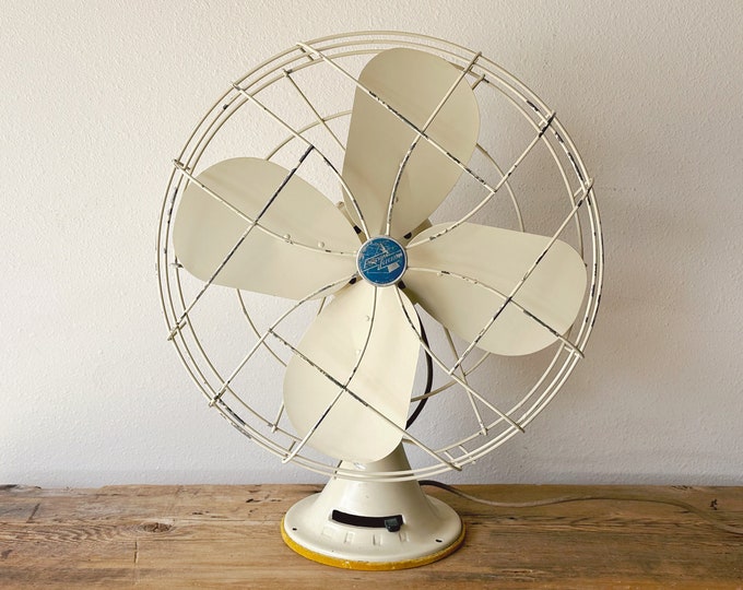 Vintage 1940s Emerson Electric Industrial 3speed Oscillating Electric